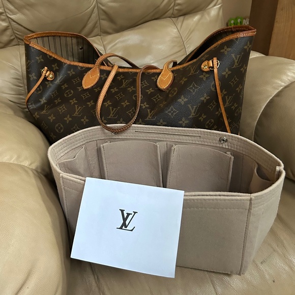 🤎🧡authentic XXL Louis Vuitton Neverfull gm monogram - Picture 2 of 14